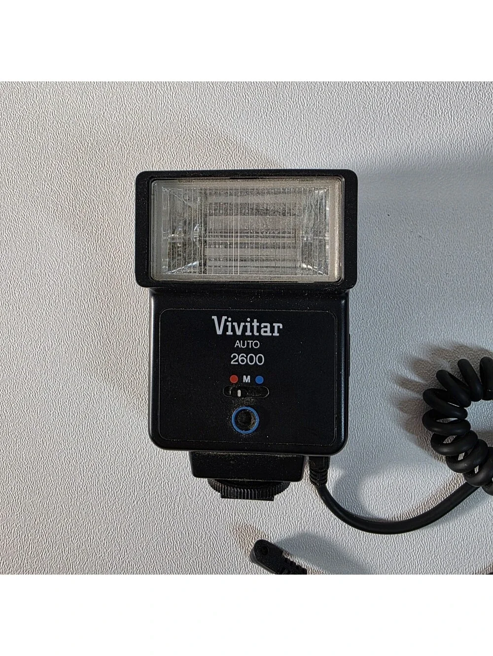 Vivitar AUTO 2600 Camera Electronic Flash Hot Shoe Mount Auto-Off Vintage